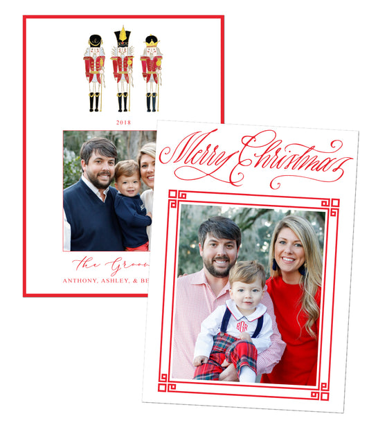 Nutcracker Christmas Card