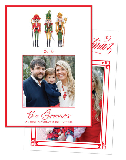 Nutcracker Christmas Card