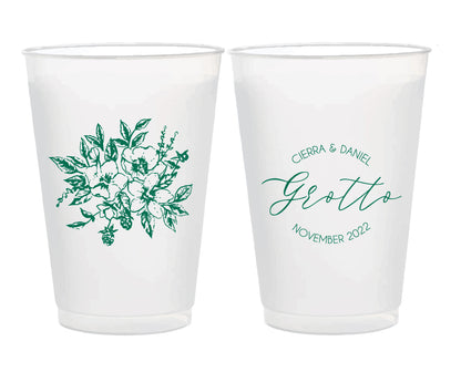 Custom 16oz frosted cups
