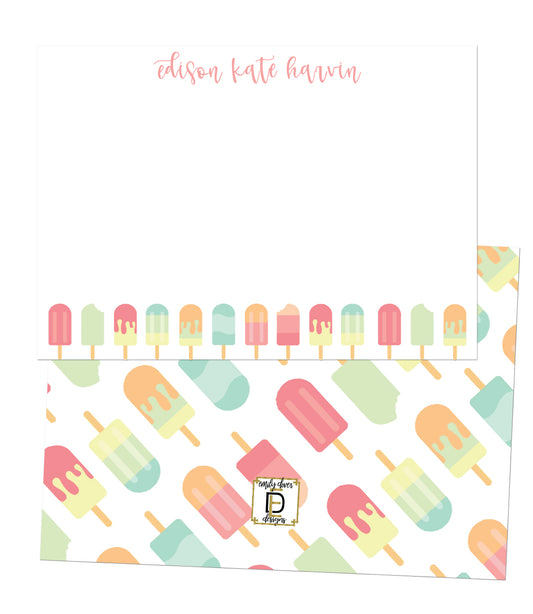 Popsicle Notecards