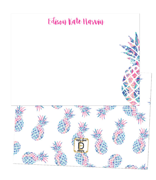 Pineapple Notecards