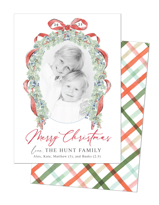 Hunt Custom Christmas Card