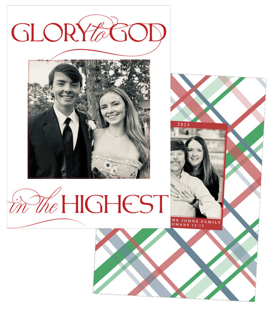 Glory Christmas Card