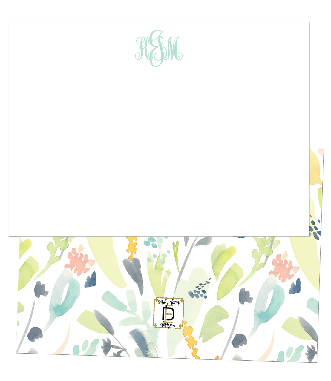 Watercolor Florals Notecards