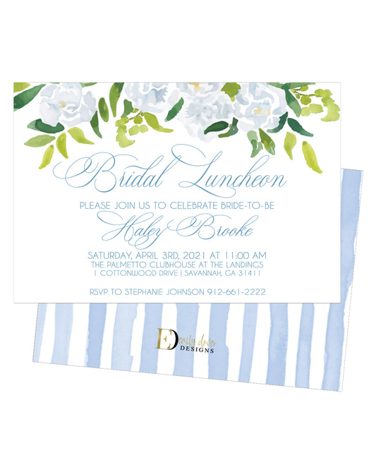 Botanical Wedding Shower Invitation