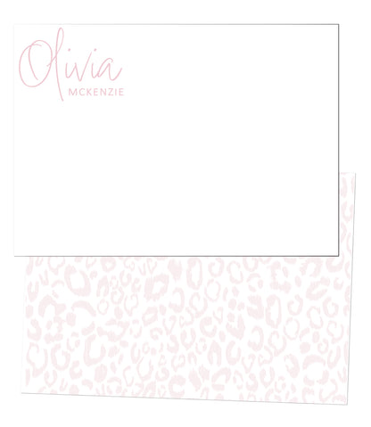 Cheetah Notecards