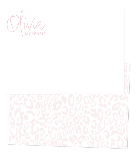 Cheetah Notecards