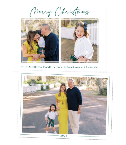 Photo Christmas Card