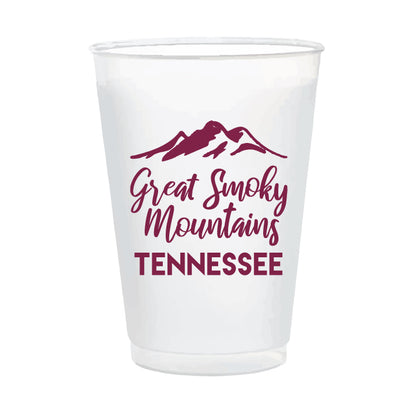 Custom 16oz frosted cups