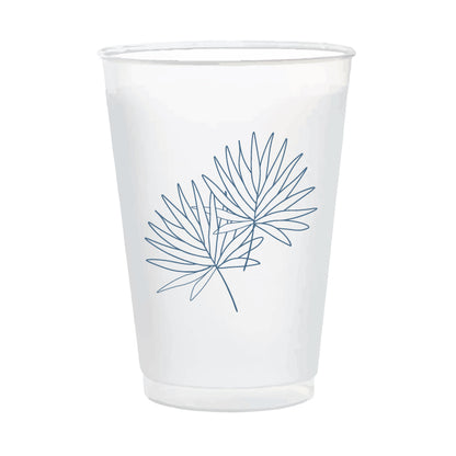Palm 16oz frosted cups