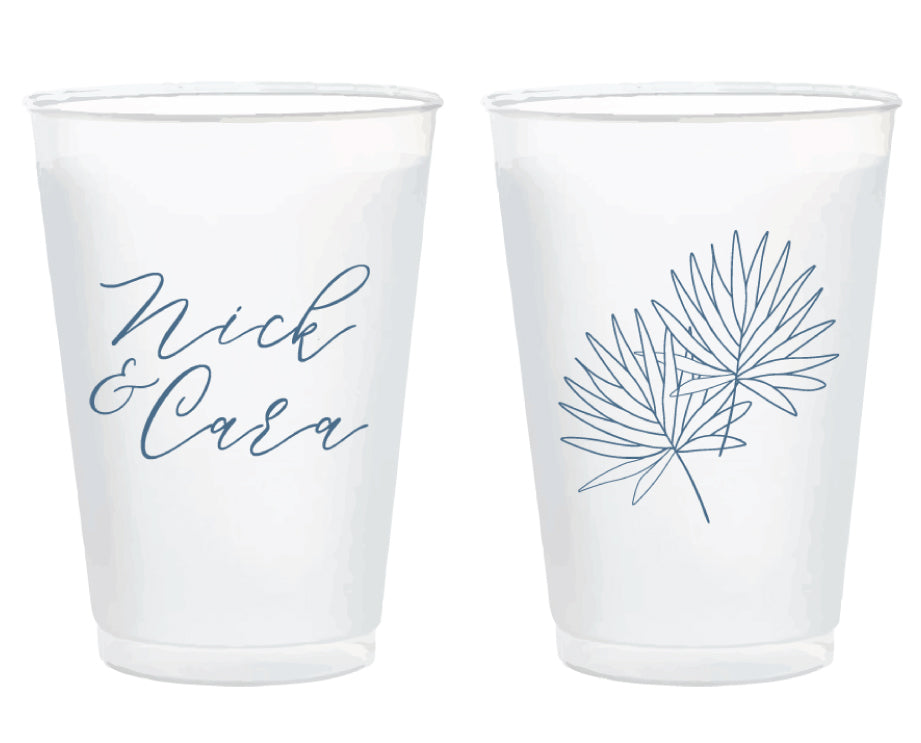 Palm 16oz frosted cups