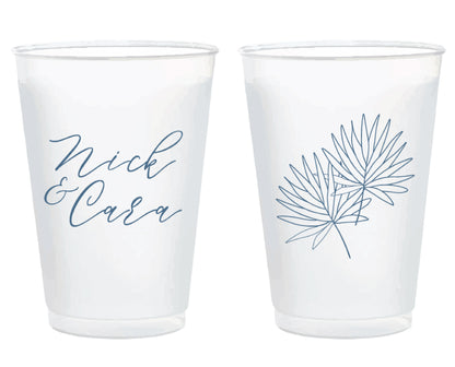 Palm 16oz frosted cups
