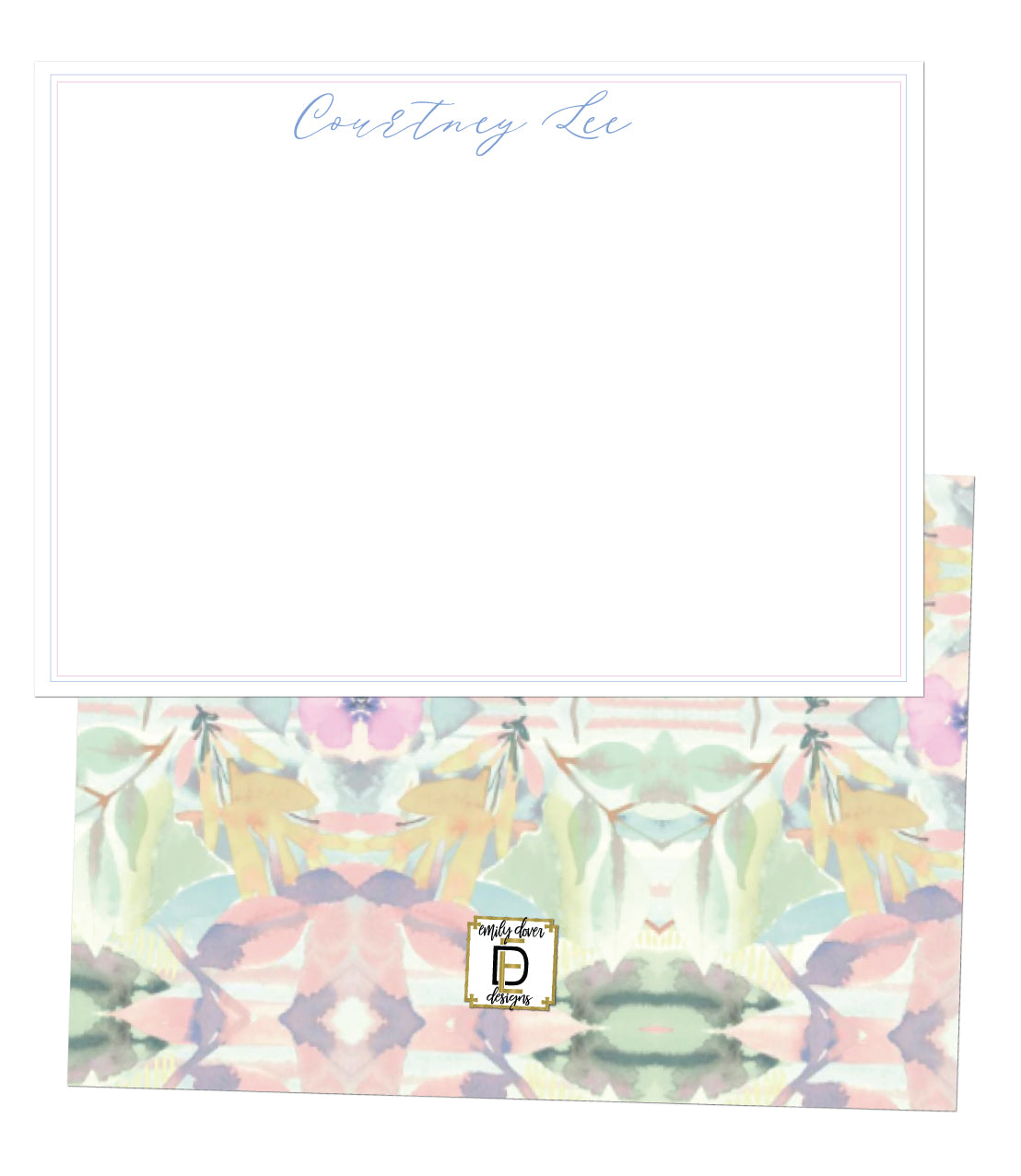 Pastel Notecards