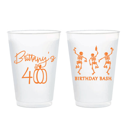 Custom 16oz frosted cups