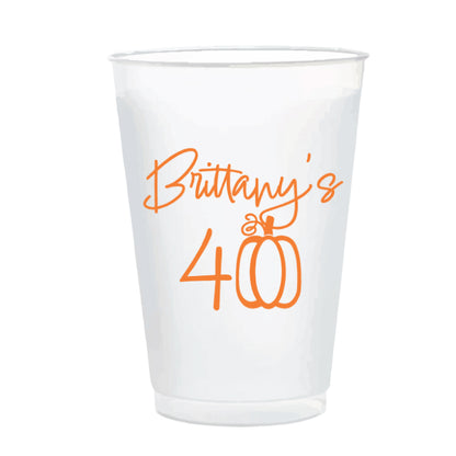 Custom 16oz frosted cups