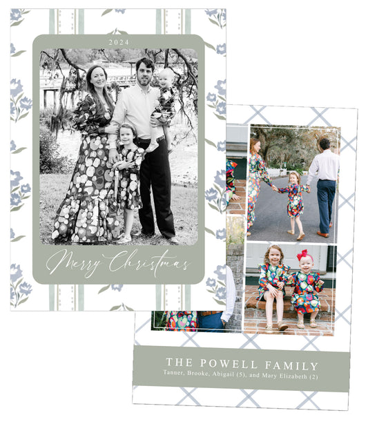 Botanical Christmas Card