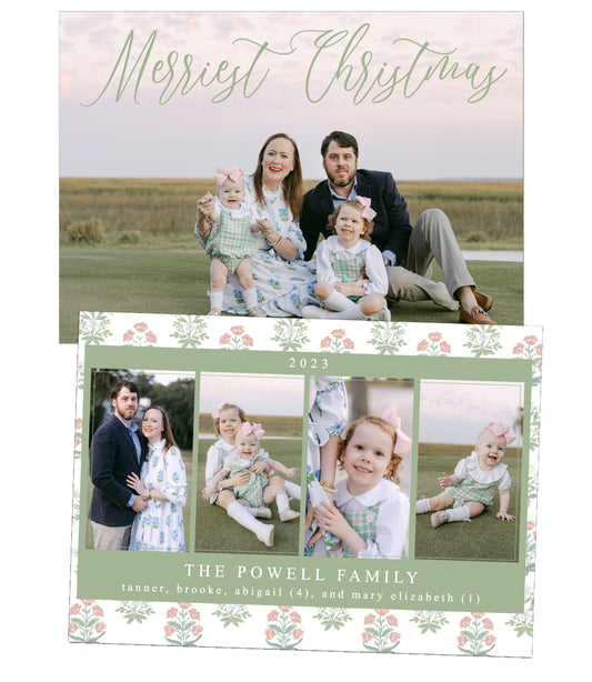 Botanical Christmas Card