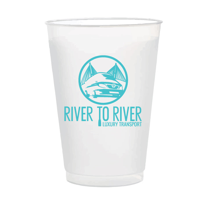 Company Logo 16oz frosted cups