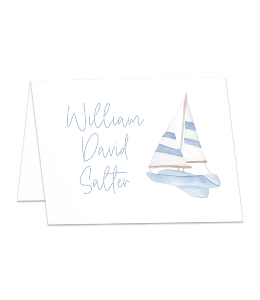 Sailboat Folding Cards