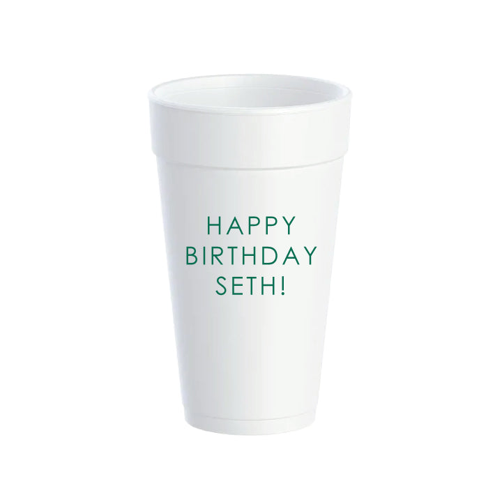 Custom 20oz styrofoam cups
