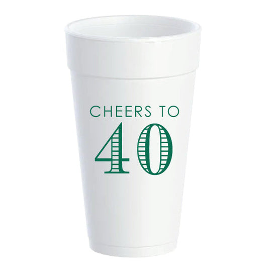 Custom 20oz styrofoam cups