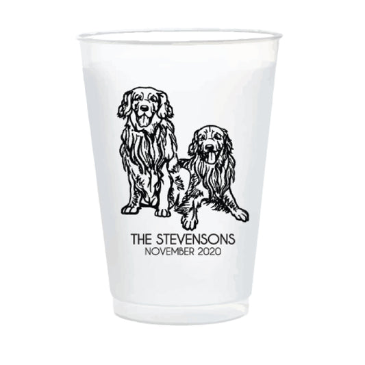 Custom 16oz frosted cups