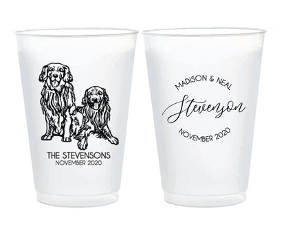 Custom 16oz frosted cups