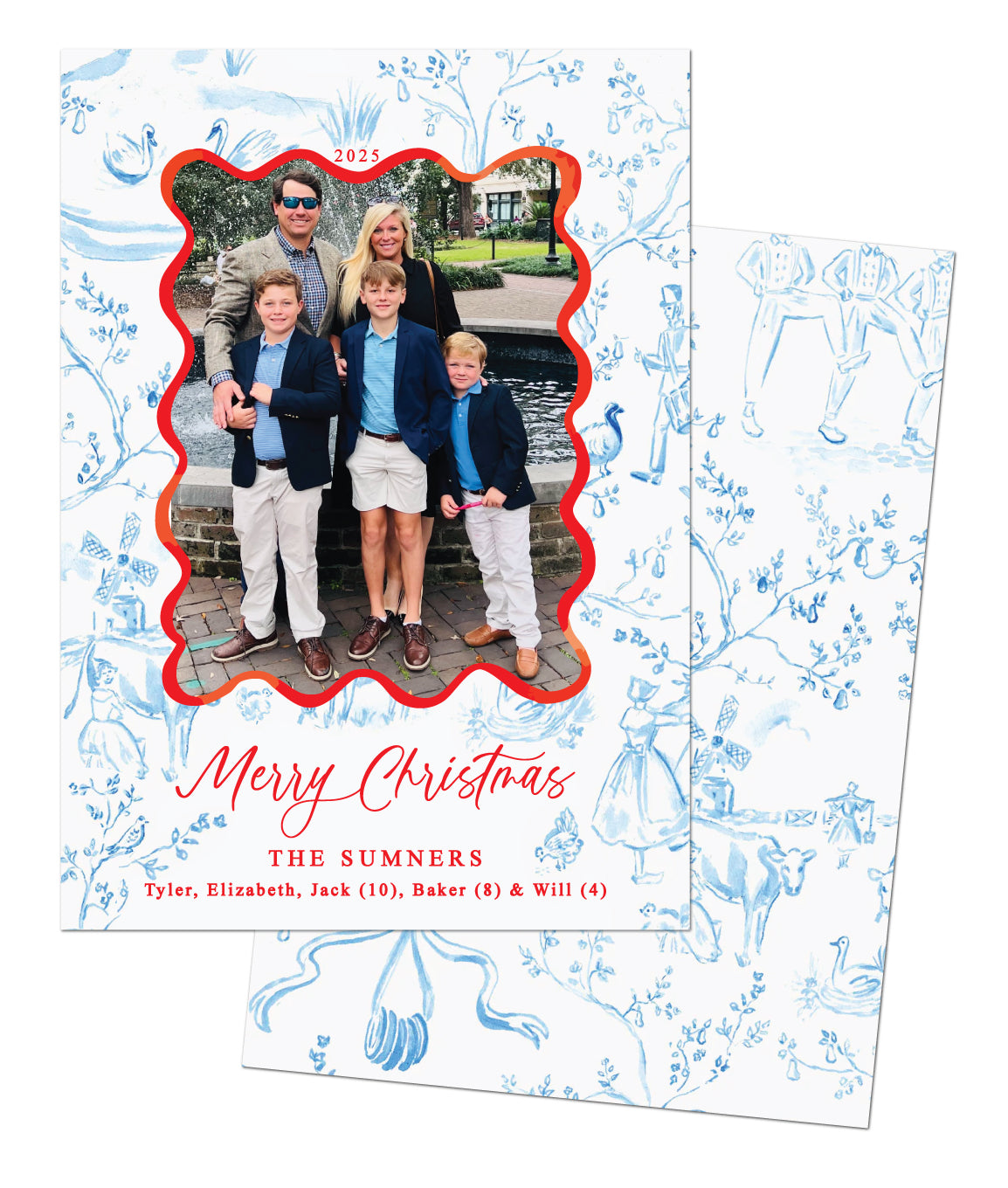 Sumner Custom Christmas Card