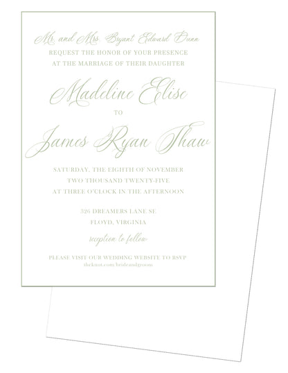 Wedding Invitation