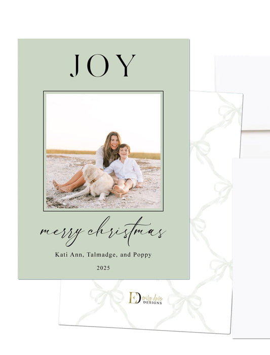 Wright Custom Christmas Card