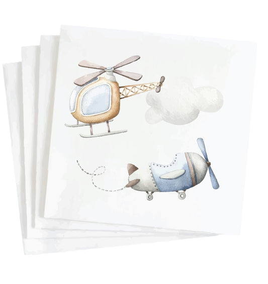 Airplane Cocktail Napkins