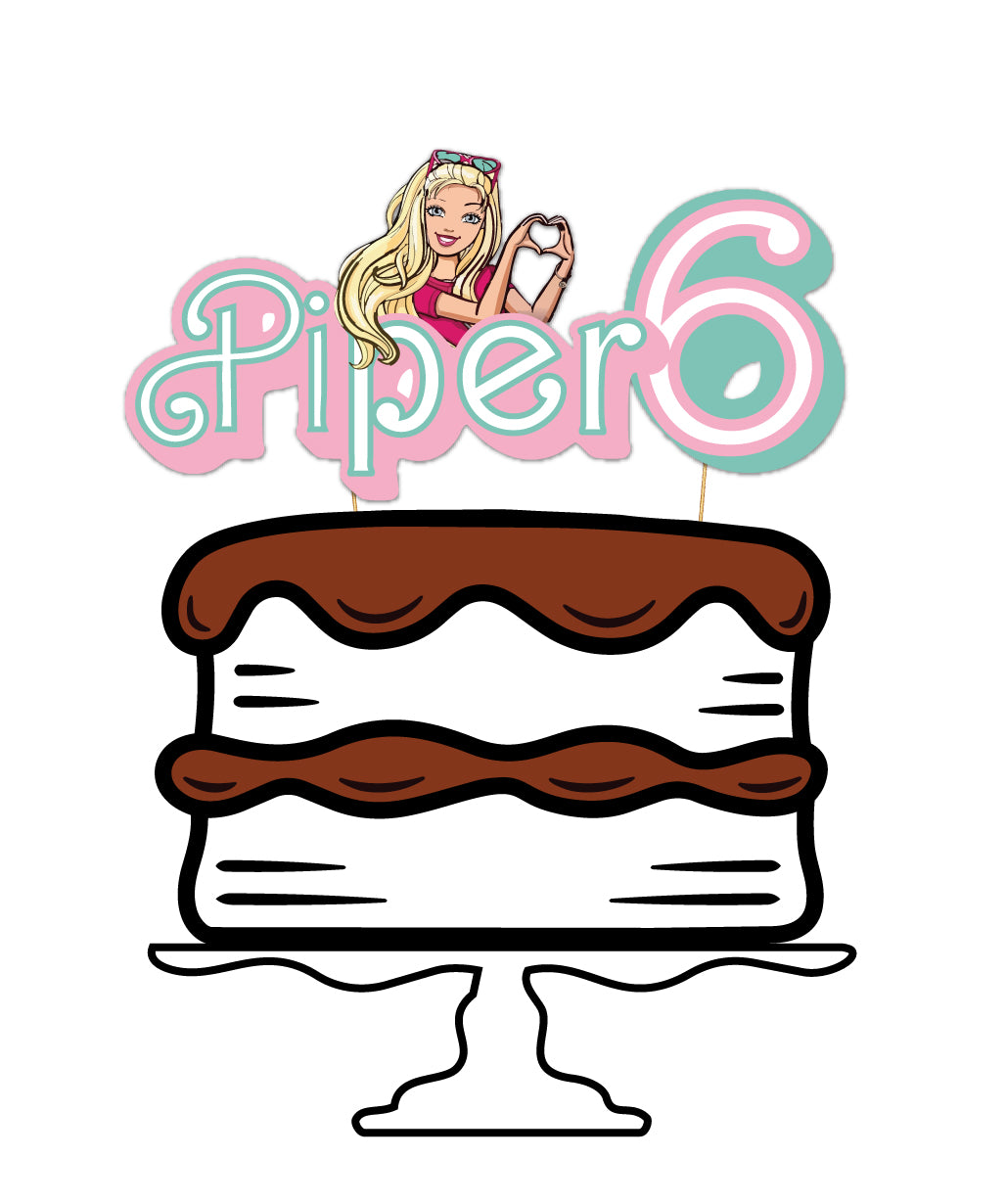 Barbie Cake Topper