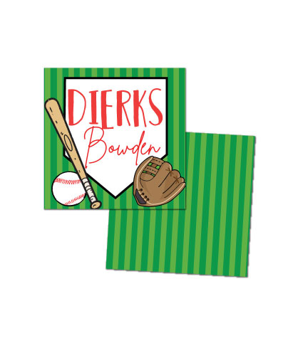 Baseball Enclosure Cards