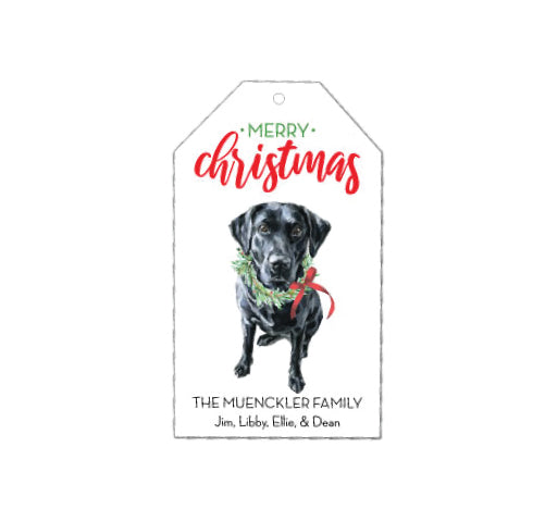 Pup Christmas Gift Tags