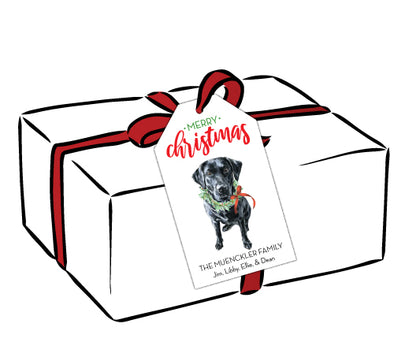 Pup Christmas Gift Tags