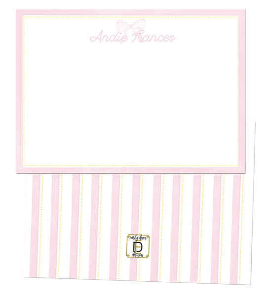 Bow Notecards