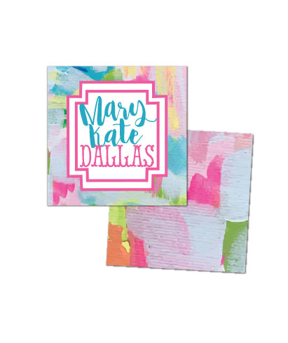 Abstract Enclosure Cards