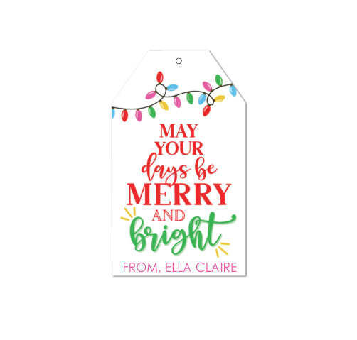 Merry & Bright Gift Tags