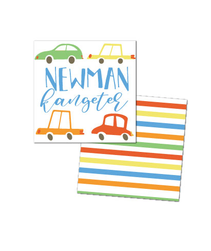 Cars Enclosure Cards