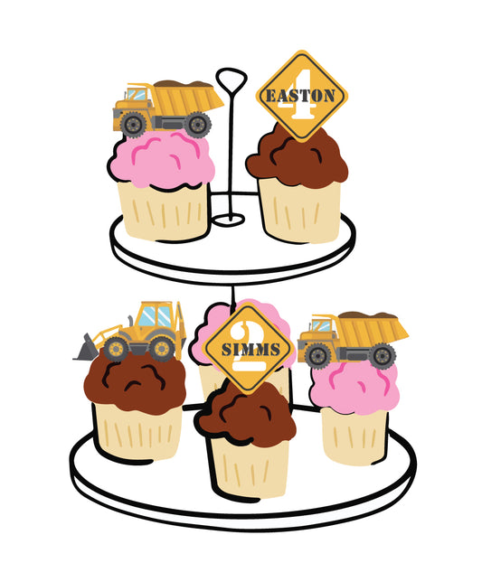 🚧Construction Birthday Invitation
