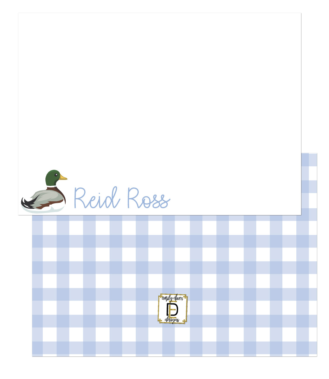 Duck Notecards
