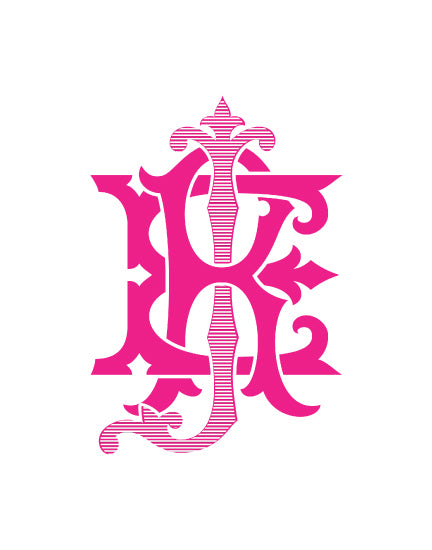 Custom 3-letter Monogram Deposit