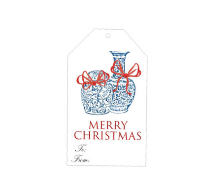 Chinoiserie Ginger Jars Gift Tags