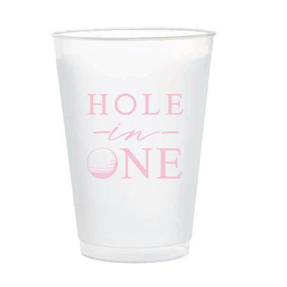 Hole in ONE 16oz frosted cups