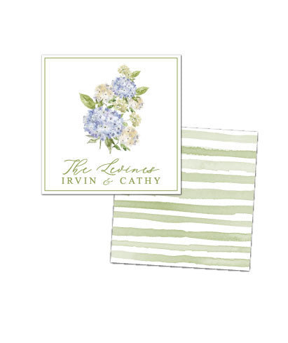 Hydrangea Enclosure Cards