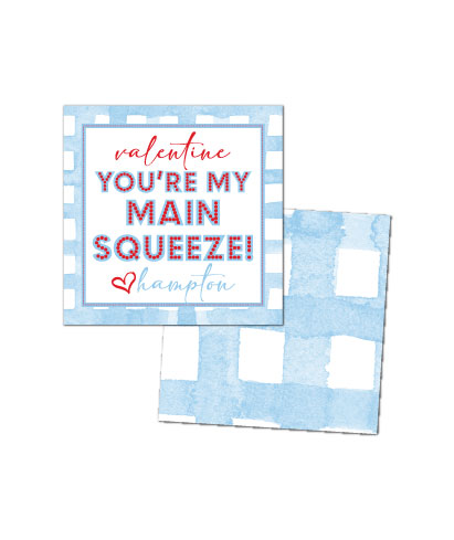 Main Squeeze Valentines Tags