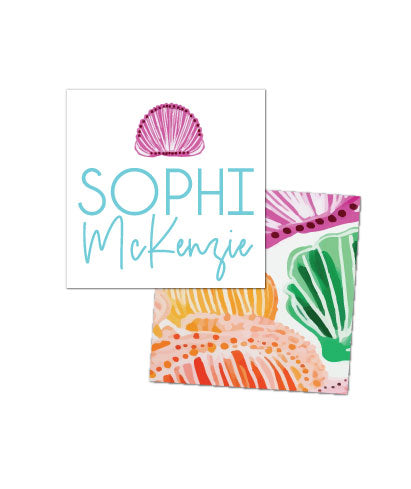 Bright Shells Enclosure Cards