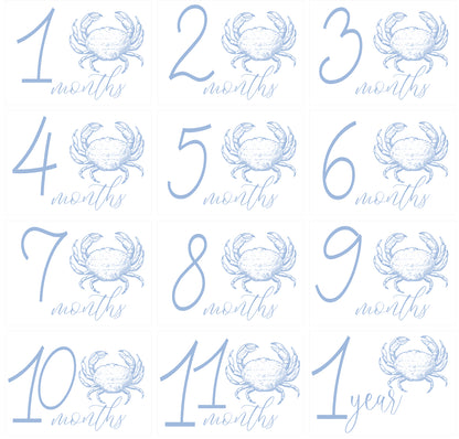 Crab Milestone Cards