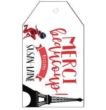 Miraculous Favor Tags