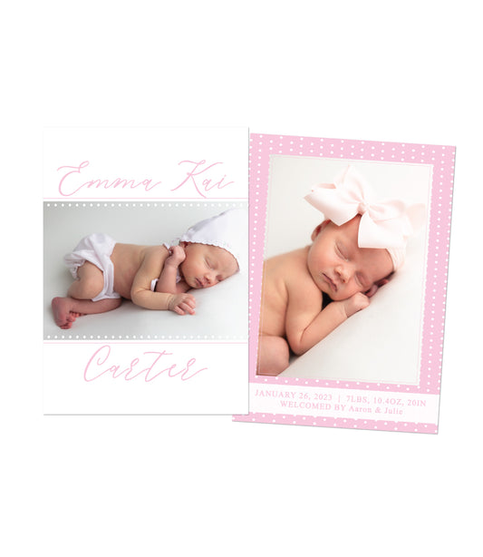 Photo Birth Announcements